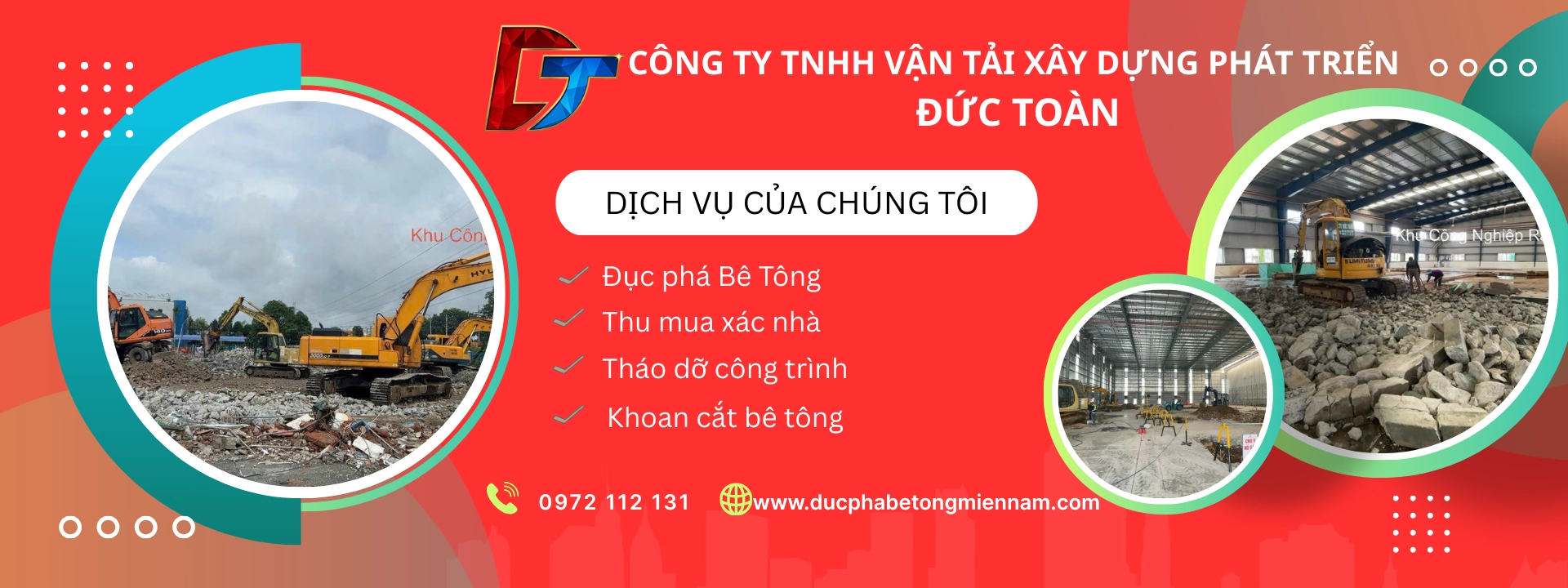 đục phá sàn bê tông Bình Dương
